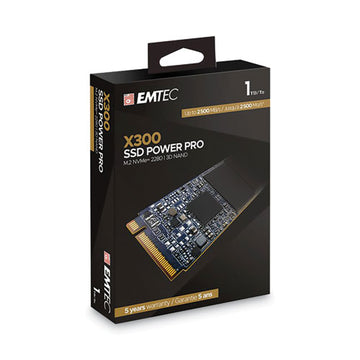 Emtec® X300 Power Pro Internal Solid State Drive, 1 Tb, Pcie freeshipping - TVN Wholesale